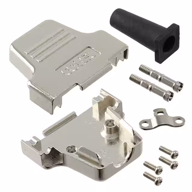 165X17419X Conec  Capots de connecteurs D-Sub en forme de D